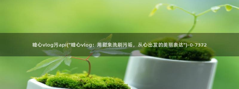 糖心vlog被封:糖心vlog污api(